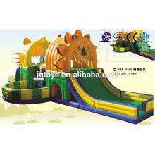 JQ-YEK1403 China Soft Indoor Entertainment liger slide house Playground for Kids